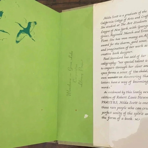 First edition Robert Louis Stevenson book “Prayers” - Picture 10 of 10